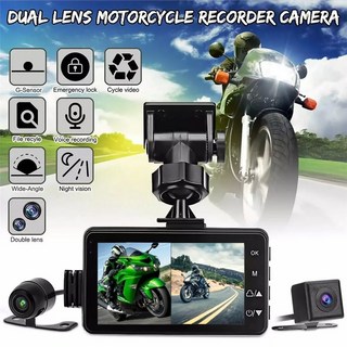 고화질 방수 휴대용 듀얼 나이트 비전 카메라 라이딩 레코드 오토바이 Dvr 광각 인치 Mt, G 고속 메모리 카드 2