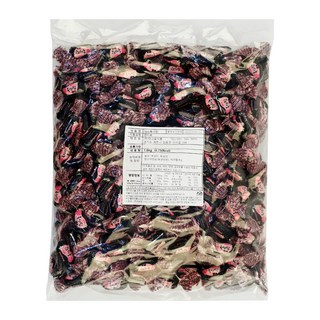 누구나조아 흑사탕 1.8kg 종합 업소용 대용량 선물용 입냄새 식당 사무실 도매 간식, 1개