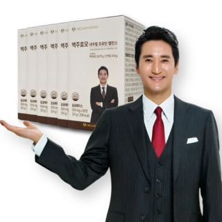 [알타파마 업그레이드] 메가파마 신현준 독일산 맥주효모 비오틴 난각막 단백질 황금 밸런스 90정 x 6통, 6개