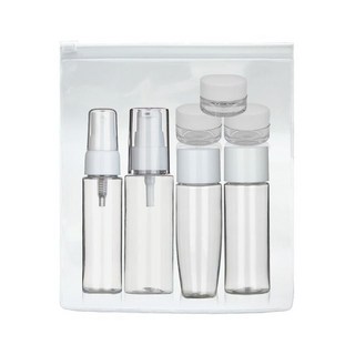 여행용 화장품 공병 소분 용기 hib*244Yt, 검정공병세트