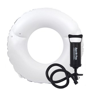 [당일출고] 피요르드 무지 물놀이 튜브 80cm 공기주입기 세트 소형 아동 어린이 수영 KC인증, 피요르드 심플 튜브 80cm, 1.단품, 1개