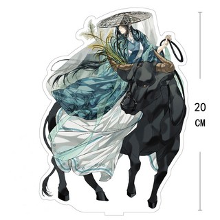 티레오 테이블 장식 아크릴 스탠드 천관사복 캐릭터 화성&사련 인물 아크릴 스탠딩 묵향동후 장편소설 카툰커플 화련 굿즈 책상/테이블 꾸미기 소품 팬 컬렉션 기념품 수집품 선물용, 우사황