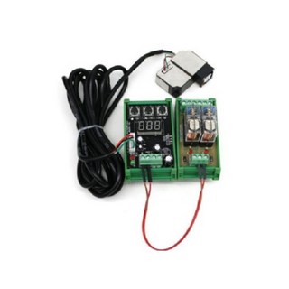 DC12V PM2.5空氣粉塵偵測警報繼電器模組，負離子產生器，即時監控空氣品質，守護您的呼吸健康。