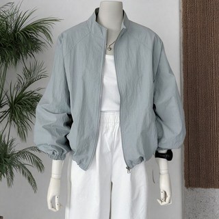 여성용 빅사이즈 캐주얼 자외선 차단 코트 트레이닝 집업 긴팔 자켓