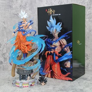 50CM 七龍珠 雲起悟空 悟空的一生 自在極意功 大型場景手辦模型, 1個