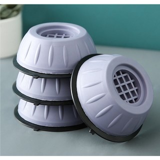 68號倉庫 洗衣機減震墊 防震腳墊 洗衣機防滑墊 增高墊 減噪墊 家電增高墊, 1個, 減震墊(四個), 減震墊(四個)