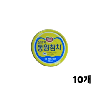 [동원] 동원참치 인 워터 100g, 10개