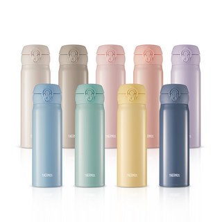 써모스 데일리 원터치 텀블러 JNL-504K, 허니옐로우, 500ml, 1개