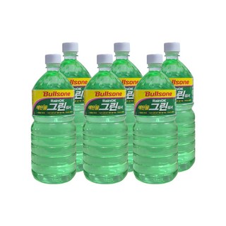 불스원 레인OK 에탄올 그린워셔액, 1.5L, 6개