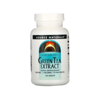 소스 네추럴스 녹차 추출물 500mg 120정, 1개, 상세설명참조