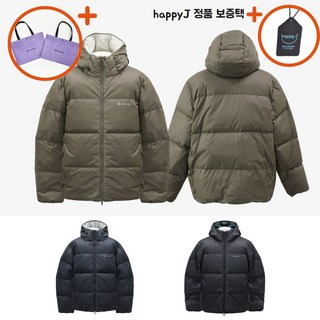 스노우피크 에어노바 퍼텍스 리버시블 후드 헤비 다운 패딩 자켓 겨울 아우터 점퍼 남성 남자 옐로우카키 블랙 다크네이비 + happyJ 보증택