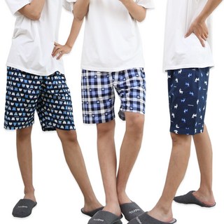 특면100% 캐릭터 5부 남자 잠옷 바지 국내산 파자마 바지 홈웨어 하의