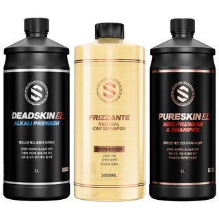 더클래스 3pH 패키지 셀프 세차 용품 자동차 찌든때 물때 제거 프리워시 세트