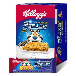 Kellogg's 家樂氏 玉米脆片能量棒 12條入, 420g, 1盒