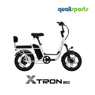 퀄리스포츠 엑스트론 EQ 48V 500W 16인치 출퇴근용 전기자전거 마그네슘휠, 화이트, 알루미늄
