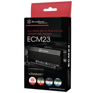 小白的生活工場銀欣 擴充卡 ECM23，支援M.2 SSD PCIe x4介面，高速傳輸，擴充儲存容量