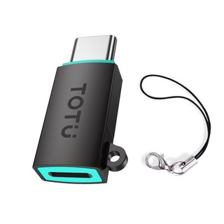 TOTU PD/Lightning 轉 Type-C 轉接頭 轉接器 充電傳輸 60W快充 Starry系列 蘋果充安卓, 星光色, 1個