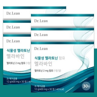올리랩 한미양행 멜라토닌 식물성 멜라토닌, 6개, 30정