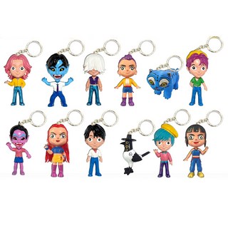 獵魔女團老虎明星手辦系列 遊戲公仔玩偶模型 桌面擺件, 1個, G558186獵魔女團12款帶鑰匙扣：袋裝(300g)