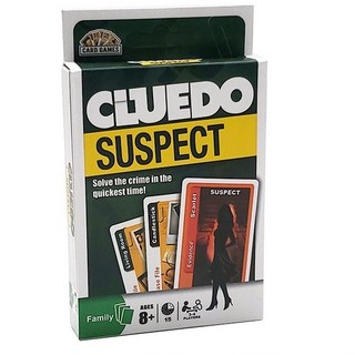 桃園出貨- 便攜版妙探尋兇疑犯大搜查 cluedo suspect 偵探遊戲 紙牌版, 1個