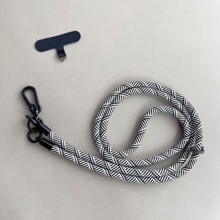 特粗10MM山系手機 厚實耐用掛脖繩 戶外相機背帶 登山背繩 通用, 1個, 斑馬-120cm斜背長款