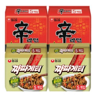 신라면건면 97g 5입X4개20개, 20개