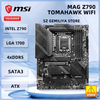 인텔 Z790 마더보드 MSI MAG Z790 TOMAHAWK WIFI LGA 1700 DDR5 인텔 코어 i7 13700k i5 12400f i7 12700 C, 1개