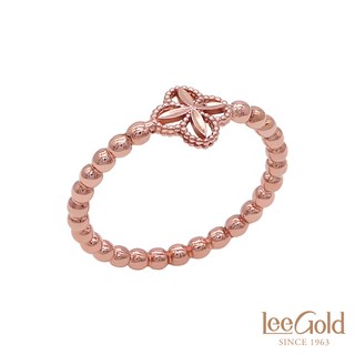 14K 18K 리골드 럭키 클로버 버블 로즈골드 볼 반지 (LGR26AE-20R5EZ)