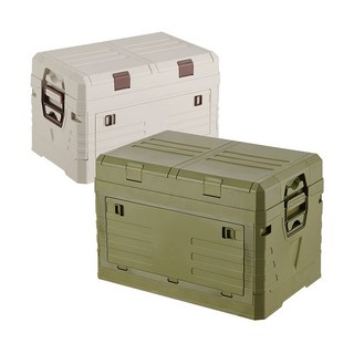 클리카 트렁크정리함 자동차 SUV 승용차 정리박스, 카키