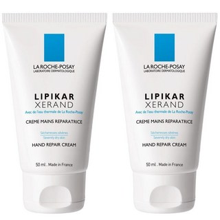 LA ROCHE POSAY 프랑스 정품 라로슈포제 리피카 리페어 핸드 크림 50ml 2개세트, 2개