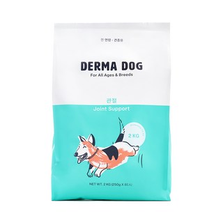 더마독 강아지 건강사료 관절 기능성 사료, 뼈/관절강화, 2kg, 1개
