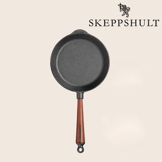 스켑슐트 트래디셔널 프라이팬 인덕션 무쇠팬 무쇠 주물 후라이팬, 22cm, 1개