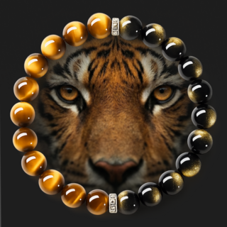 아오브 프리미엄 호안석 흑요석 천연 원석 팔찌 액막이 염주 재물 합격 소원 부적