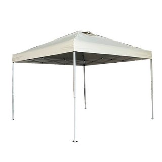 津宏五金 客廳帳 (主帳-含骨架與頂布) 台灣現貨！帳篷 戶外帳篷 炊事帳 遮陽 快速帳 戶外市集 快速收納 遮陽傘 防水防曬, 牙白色