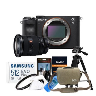 소니 A7C II(블랙)+24-70mm F2.8 GM II+메모리포함 8종 악세사리 패키지/컬스, 512G