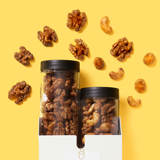 호두강정 믹스강정 2종 선물세트 결혼식 돌잔치 회갑 부의 고급 견과류 호두정과 답례품, 호두강정&믹스강정 2종, 1세트