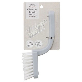 日本直送 USAGI V形隙縫清潔刷 磁磚隙縫清潔刷 磁磚刷 隙縫刷, USAGI隙縫清潔刷-灰色, 1組