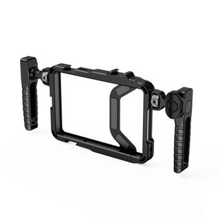 스마트폰 케이지 거치대 비디오 리그 키트 호환용 iPhone 16 15 14 13 X XR XS Max Mini/Pro/Pro 핸들 그립 전화 Vlog Bluetooth가 장착된, 1)BFT-03A, 1개