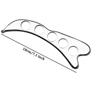 스테인리스 스틸 IASTM Therapy Gua Sha 스크래핑 보드 마사지 도구 깊은 조직 마사지기 Guasha 근막 회복 근육 이완