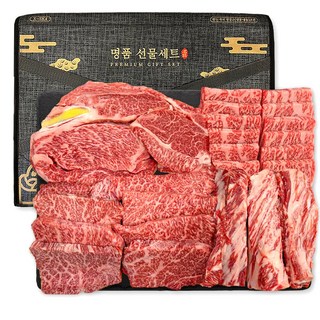 푸드지 마장동 최고급 한우 1++ 투쁠 선물세트 2호, 1세트