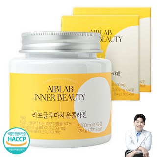 에이브랩 리포글루타치온 콜라겐, 3개, 42정