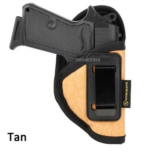 전술 IWB 은폐 캐리 권총 Taurus Sig Jimenez PPK .380 S W 보디 가드 슈팅 건 홀스터, 1개