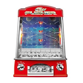 聲光迷你推幣機 SLW-856 (附電池) 桌上型推幣機, 1個