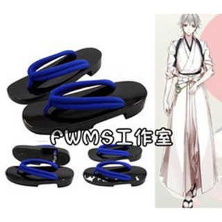 刀劍亂舞 鶴丸國永 COS鞋子 木屐 專業定制, 1個