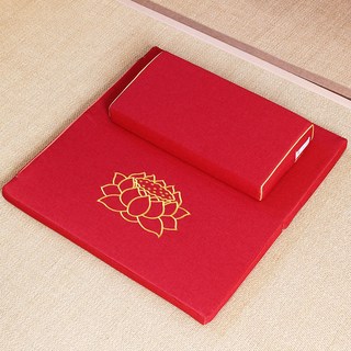 108배 절방석 명상 다도방석 패드 60x60 3단 가부좌 접이식 참선 매트 좌선 가정용