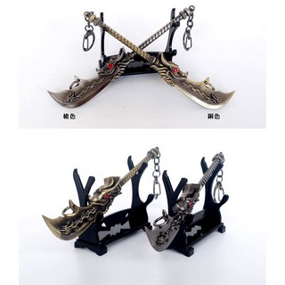 LOL 關雲長青龍偃月刀銅色(贈送刀劍架)(台灣現貨), 1個