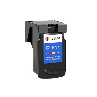 Canon PG 510XL CL 511XL 系列填充墨水匣 (適用於 MP240 MP282 MP495 MX340), 511XL彩色（450頁 ）, 1個