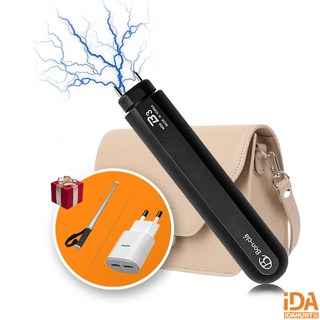 호신용 전기충격기 국산 초강력 비허가 아이용 학생용 자기방어용 호신무기 여성 호신용품 B3+충전패키지포함, 1개