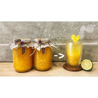 柴燒鳳梨果醬-台灣在地水果，古法柴燒，無添加手工熬製, 1個