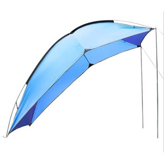 車尾帳篷 戶外帳篷 便攜 野營 自駕旅遊 燒烤 防雨 遮陽 涼棚 沙灘 天幕 車邊帳, 藍